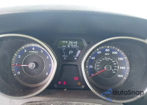 2012 Hyundai Elantra Gls (Ulsan Plant) z USA, uszkodzony, nr VIN KMHDH4AE6CU205018